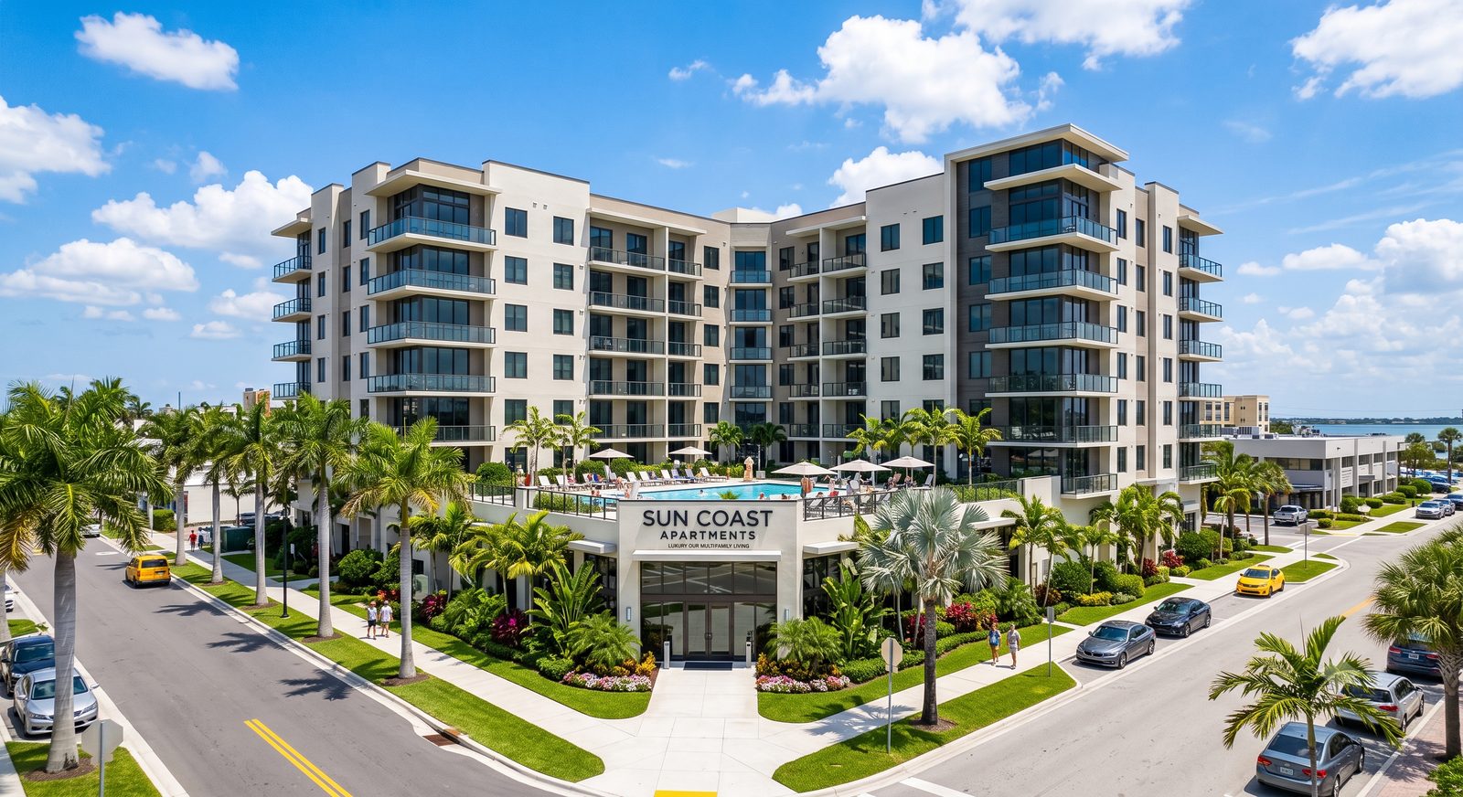 Multifamily residential CRE property